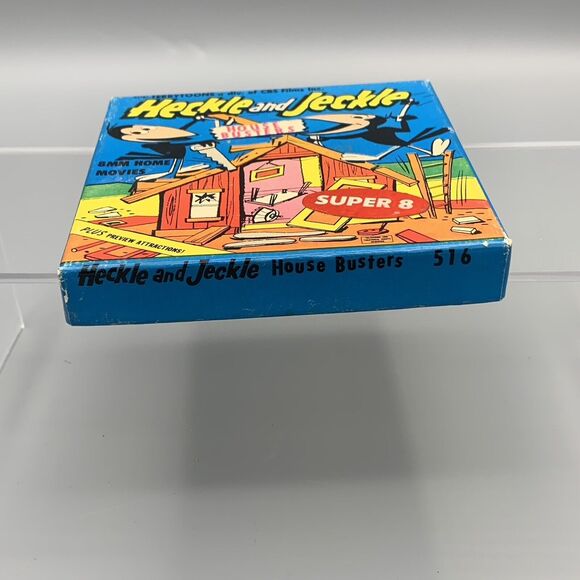 Vtg Super 8 Film Heckle and Jeckle House Busters Terrytoons Ken Films 1962 CBS - Picture 5 of 8